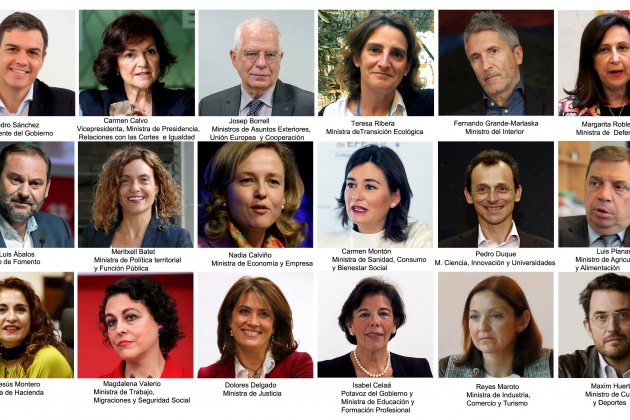 Ministres Pedo Sánchez - EFE