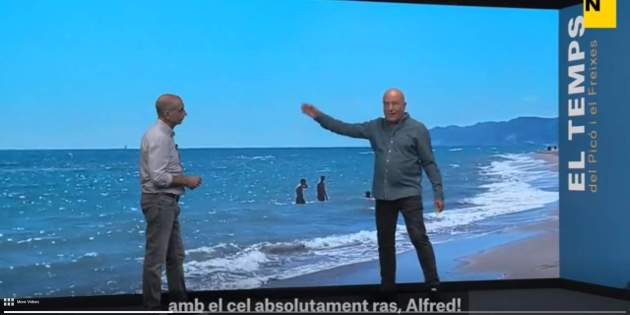 El temps, Alfred Rodíguez Picó i Xavi Freixes, TV El Nacional El temps, Alfred Rodíguez Picó i Xavi Freixes, TV El Nacional