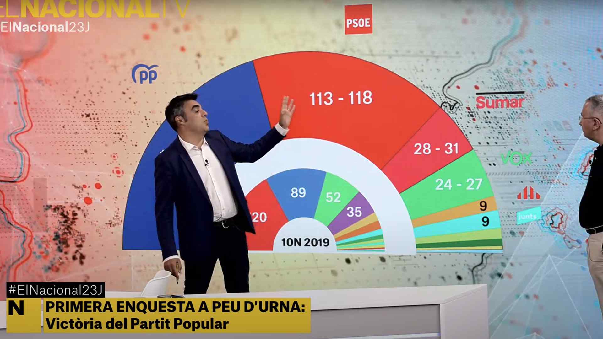 La 'tele' d'El Nacional farà un programa especial per seguir la nit electoral del 12-M