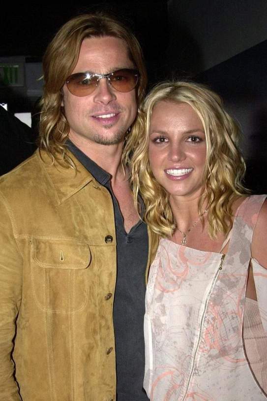 Brad Pitt i Britney Spears Brad Pitt i Britney Spears
