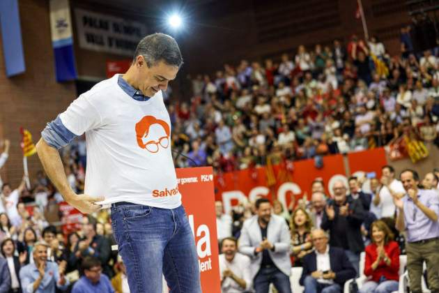 Pedro Sanchez acto final campaña psc 2024 / Montse Giralt Pedro Sanchez acto final campaña psc 2024 / Montse Giralt