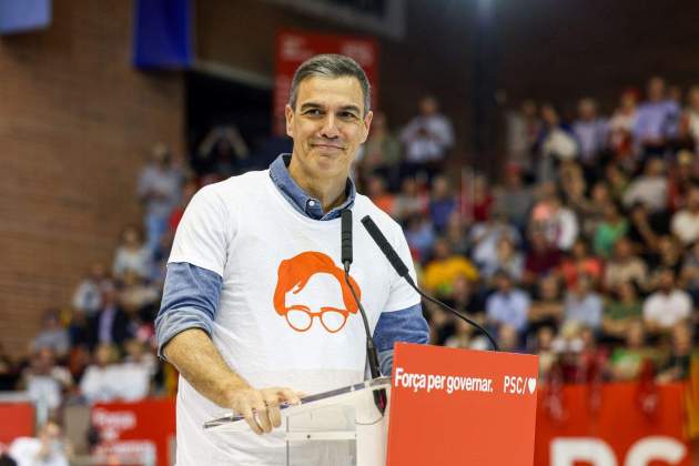 Pedro Sanchez acto final campaña PSC 2024 / Montse Giralt Pedro Sanchez acto final campaña PSC 2024 / Montse Giralt