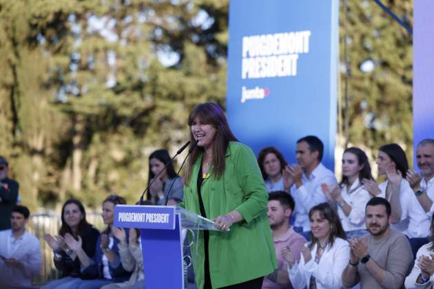 Laura Borràs. Acte final campanya Junts Elna, Carles Puigdemont / Carlos Baglietto Laura Borràs. Acte final campanya Junts Elna, Carles Puigdemont / Carlos Baglietto
