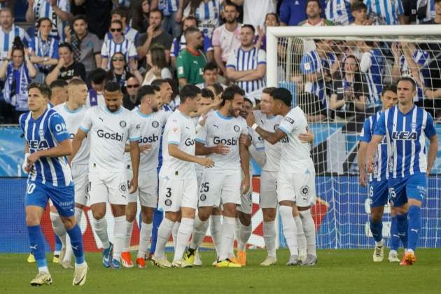 Alabès Girona gol Eric Garcia / Foto: EFE