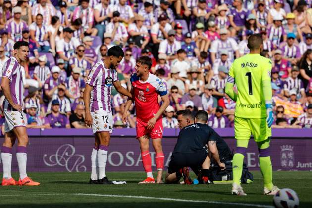 Jofre Lesion Valladolid Espanyol / Foto: @RCDEspanyol Jofre Lesion Valladolid Espanyol / Foto: @RCDEspanyol