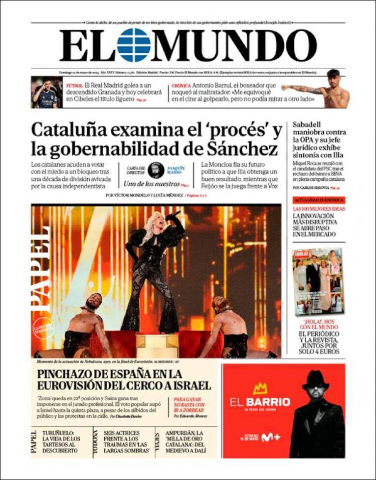'El Mundo' 12 'El Mundo' 12