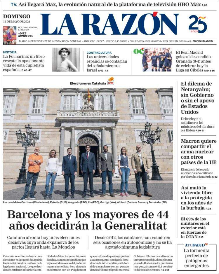 'La Razón' 12 'La Razón' 12