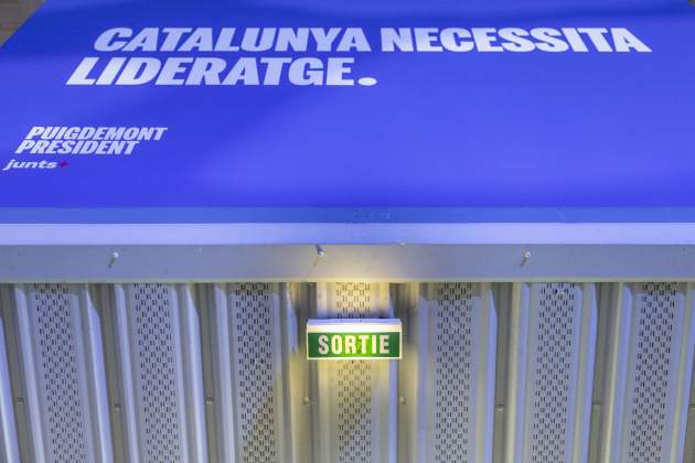 puigdemont Eleccions Catalunya 2024 nit electoral Junts / Foto: Carlos Baglietto