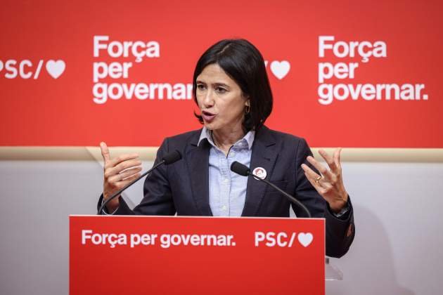Nuria Parlon PSC Eleccions Catalunya 2024 Montse Giralt Nuria Parlon PSC Eleccions Catalunya 2024 Montse Giralt