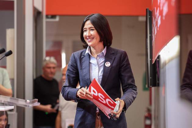 Nuria Parlon PSC Elecciones Catalunya 2024 Montse Giralt Nuria Parlon PSC Elecciones Catalunya 2024 Montse Giralt
