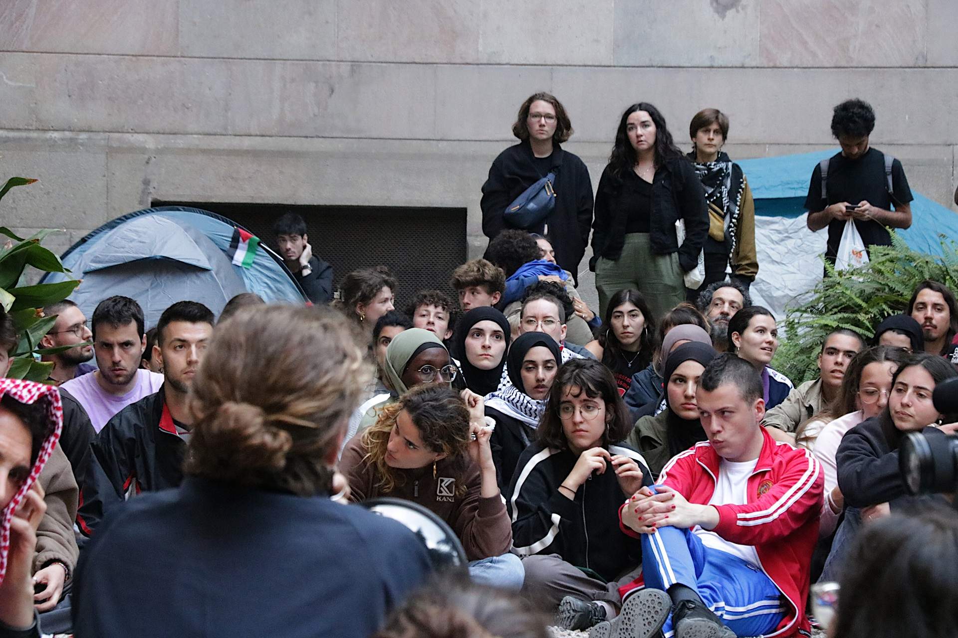 Convocada vaga d'estudiants dimecres en defensa del poble palestí