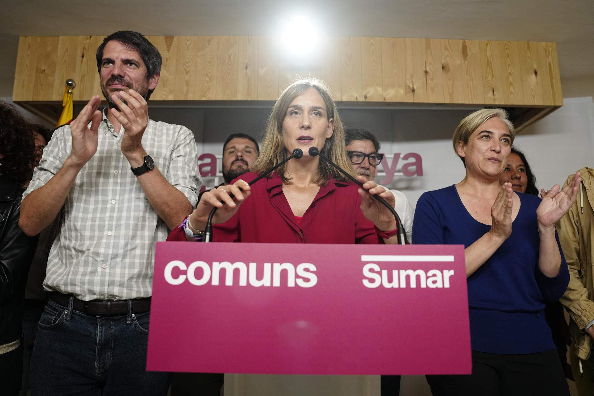 Els Comuns no surten de l'àrea metropolitana, però el revés no frena el somni d'un tripartit