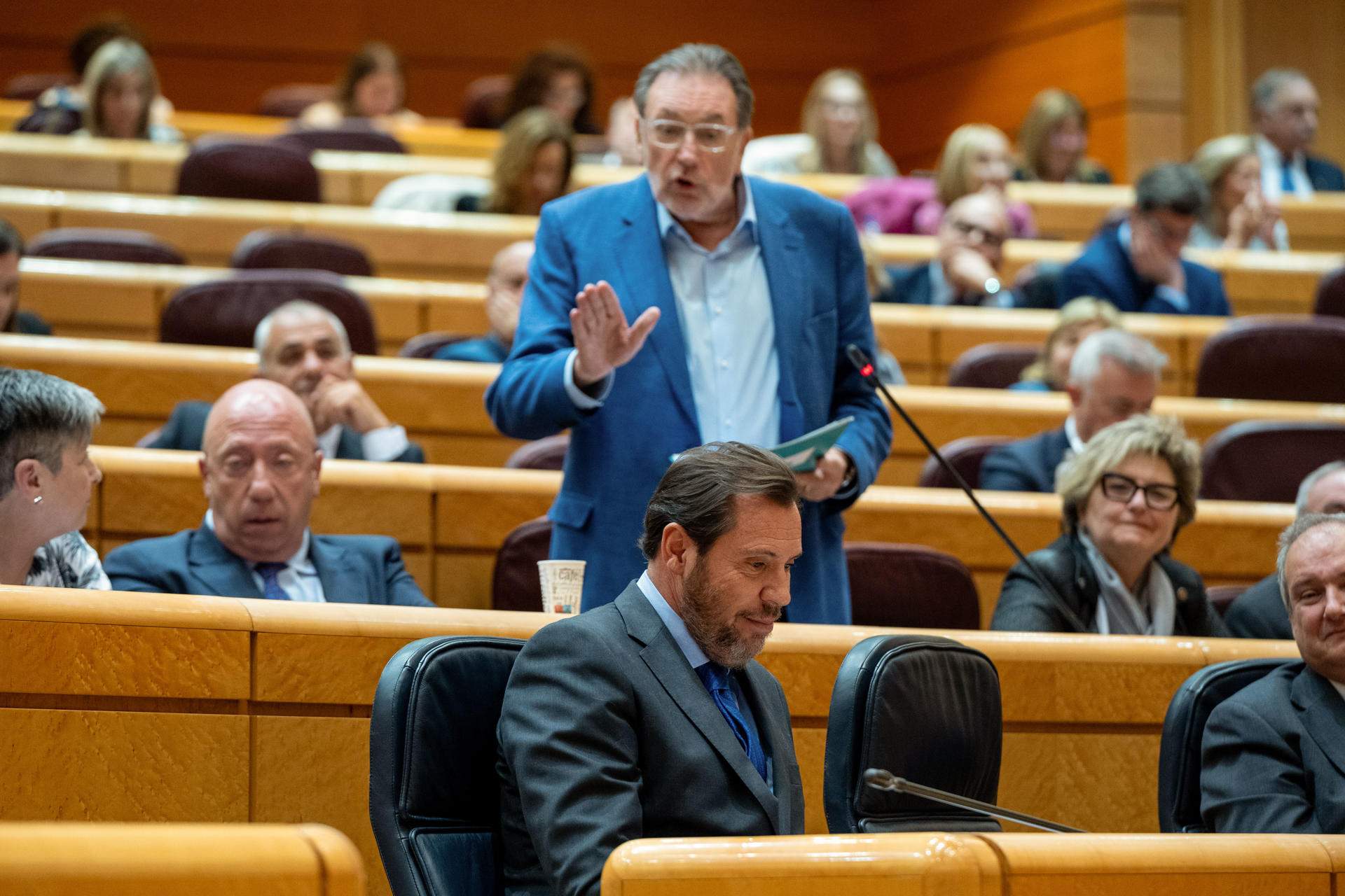 Puente insisteix a culpar els Mossos pel caos de Rodalies: “Faré un esforç per contenir-me”