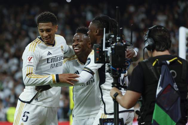 Bellingham Vinicius Camavinga gol / Foto: EFE Bellingham Vinicius Camavinga gol / Foto: EFE