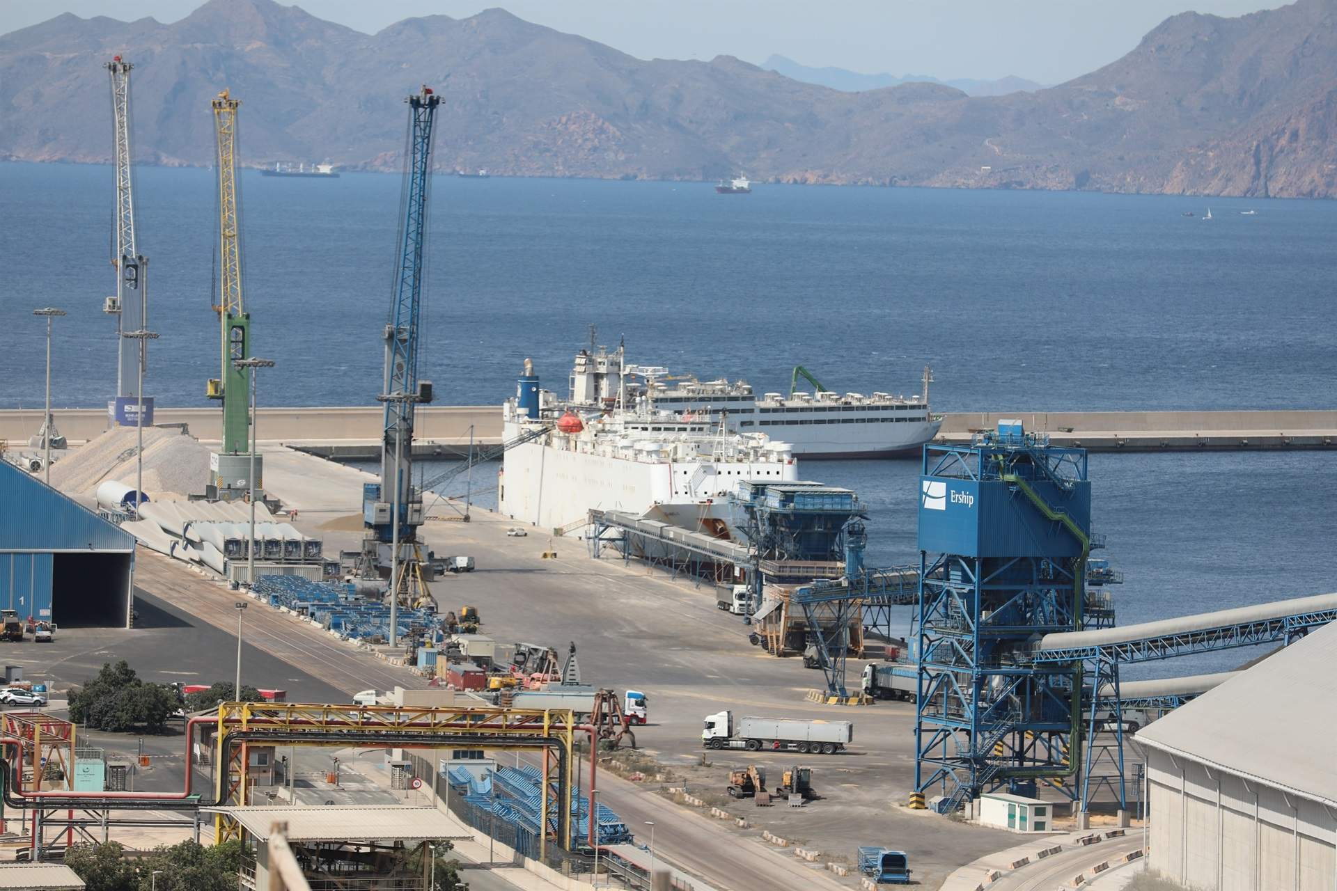 Indignación en Cartagena por la llegada de un barco con armamento militar para Israel