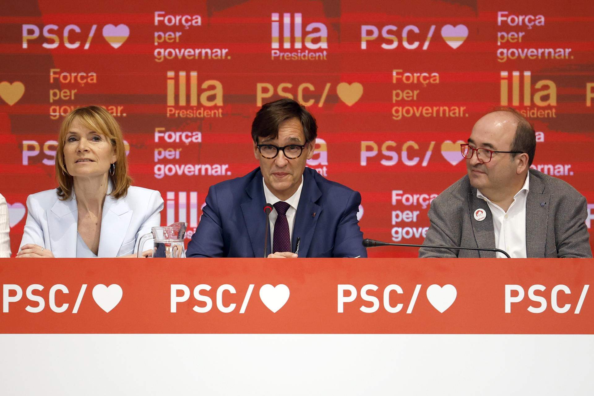 Salvador Illa executiva PSC 13 maig 2024   EFE