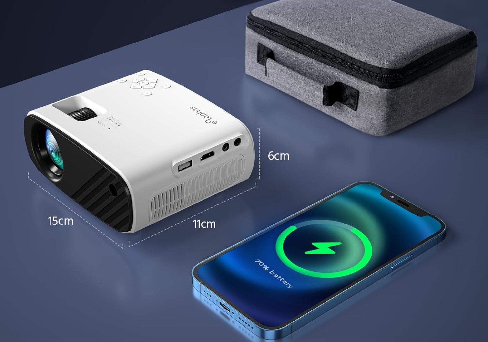 Descobreix aquest MINI projector ELEPHAS: un company de viatge brutal per menys de 80 €