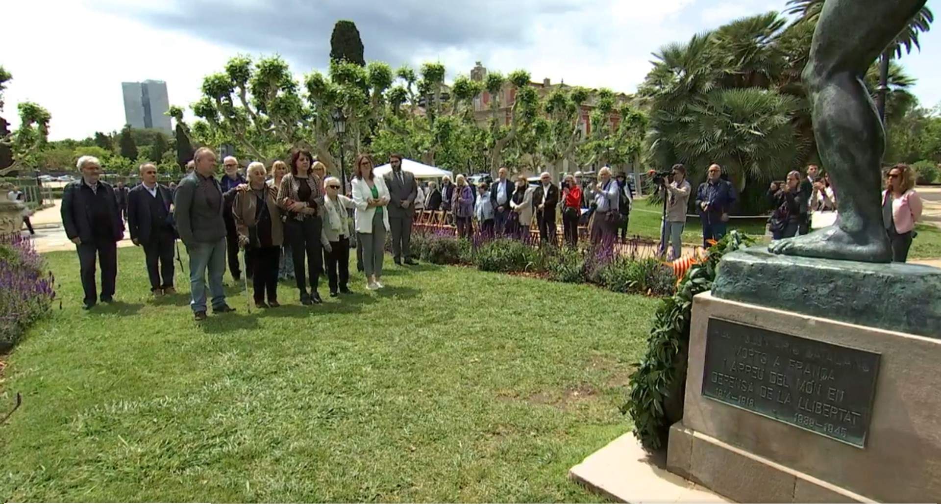 El Parlament commemora la fi de la IIa Guerra Mundial i Erra alerta de l'auge "populista"