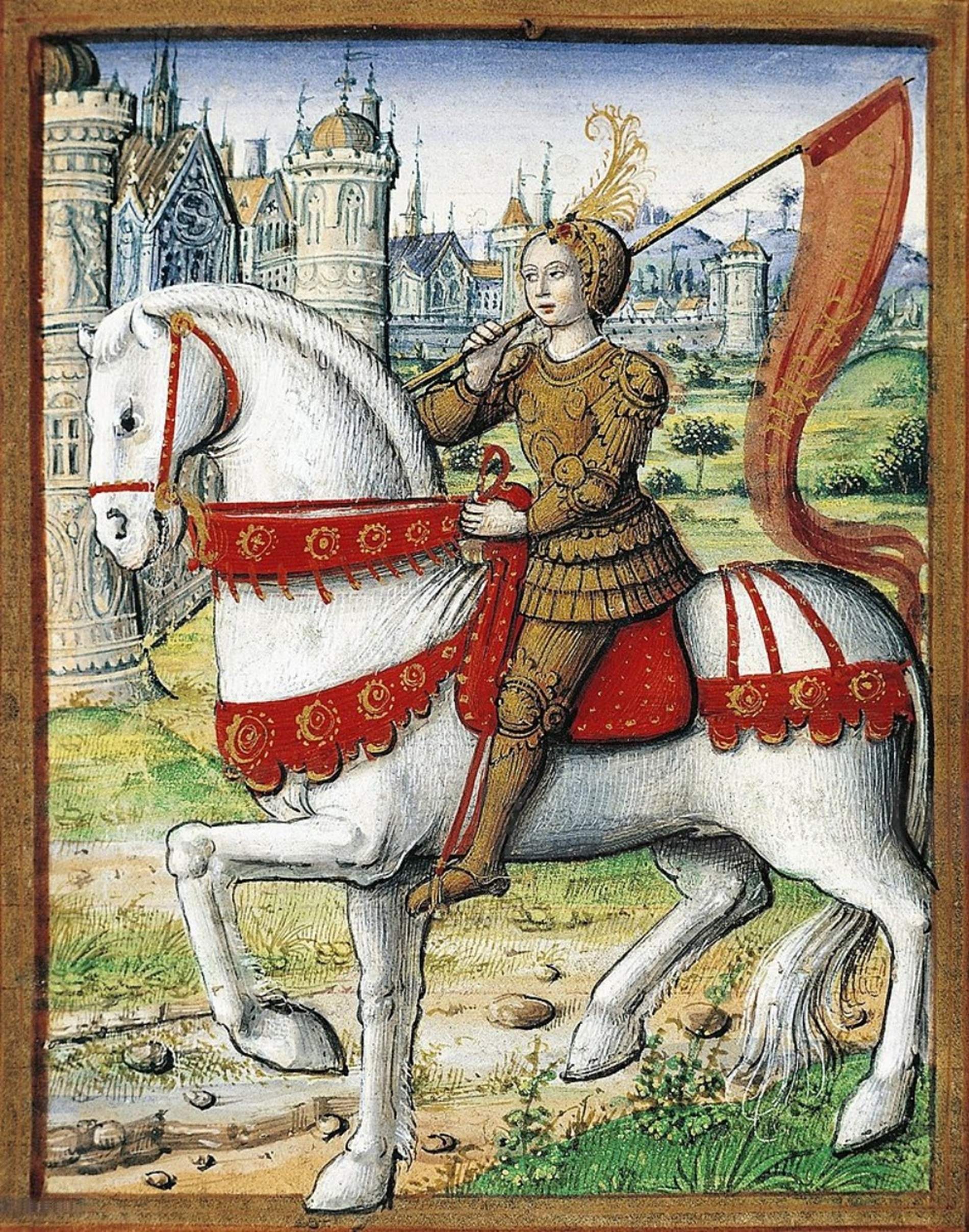 Benedicto XV canoniza a Juana de Arco, el mito fabricado por la catalana Violante de Anjou