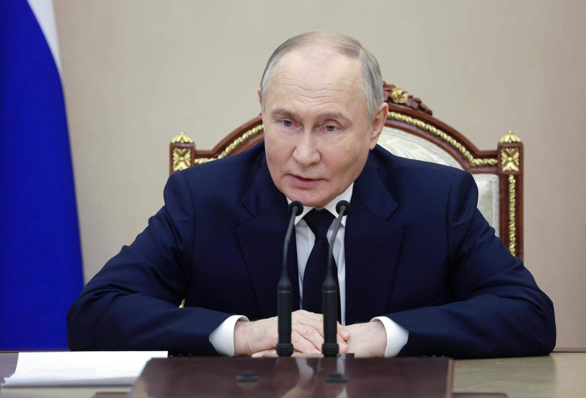 Vladímir Putin culpa a Ucrania de no llegar a acuerdos: "No están dispuestos"