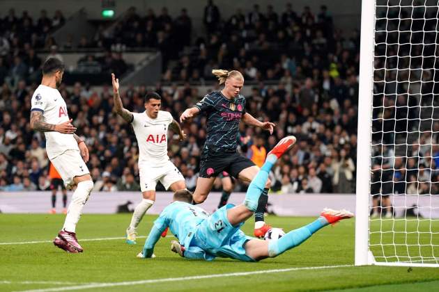 Erling Haaland Manchester City Tottenham Hotspur Erling Haaland Manchester City Tottenham Hotspur