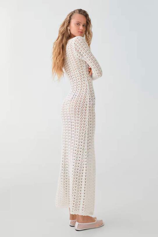 Vestido crochet lazo Vestido crochet lazo