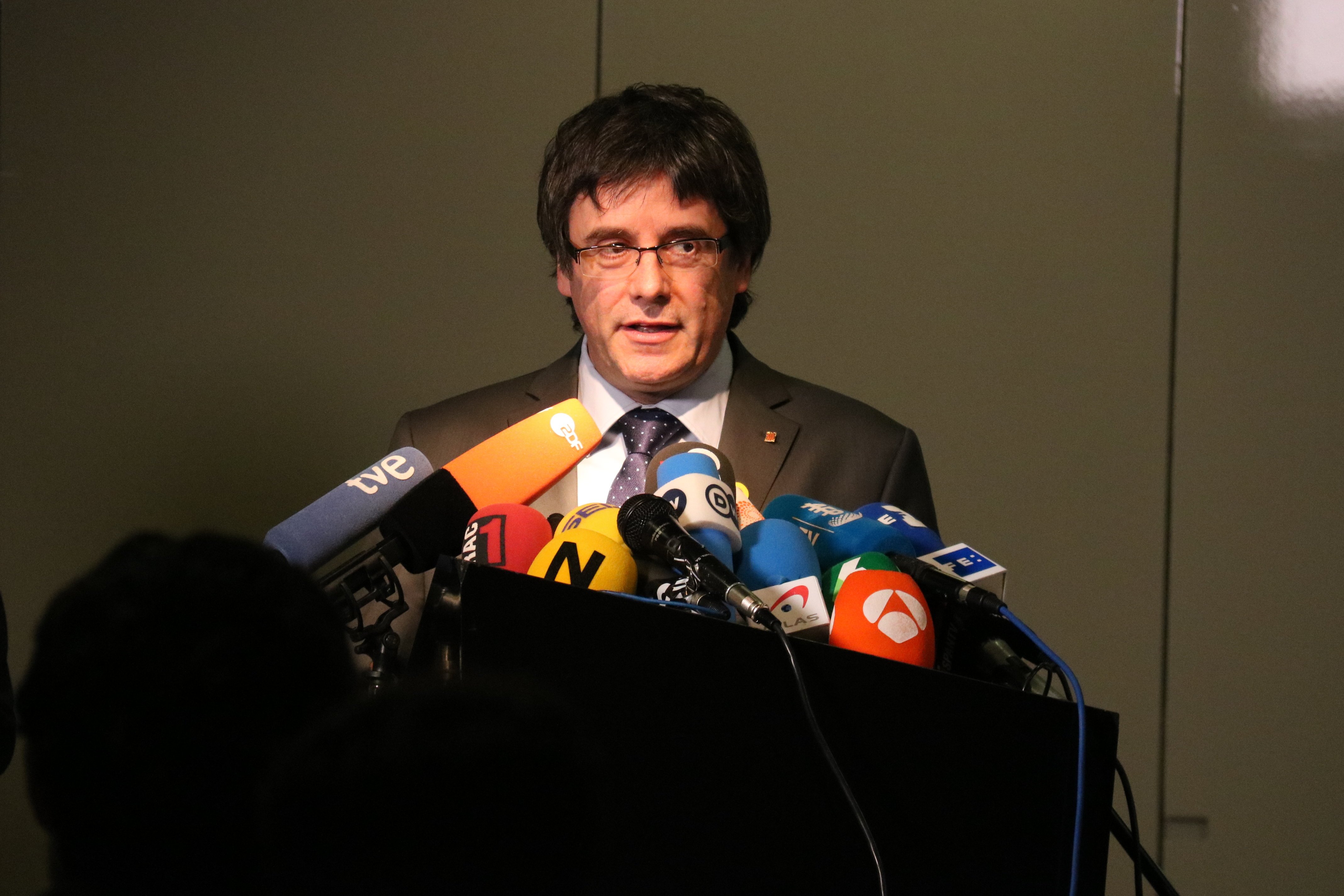 El entorno de Puigdemont valora positivamente el pronunciamiento de la justicia alemana
