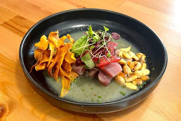Ceviche de atún El Brote Ceviche de atún El Brote