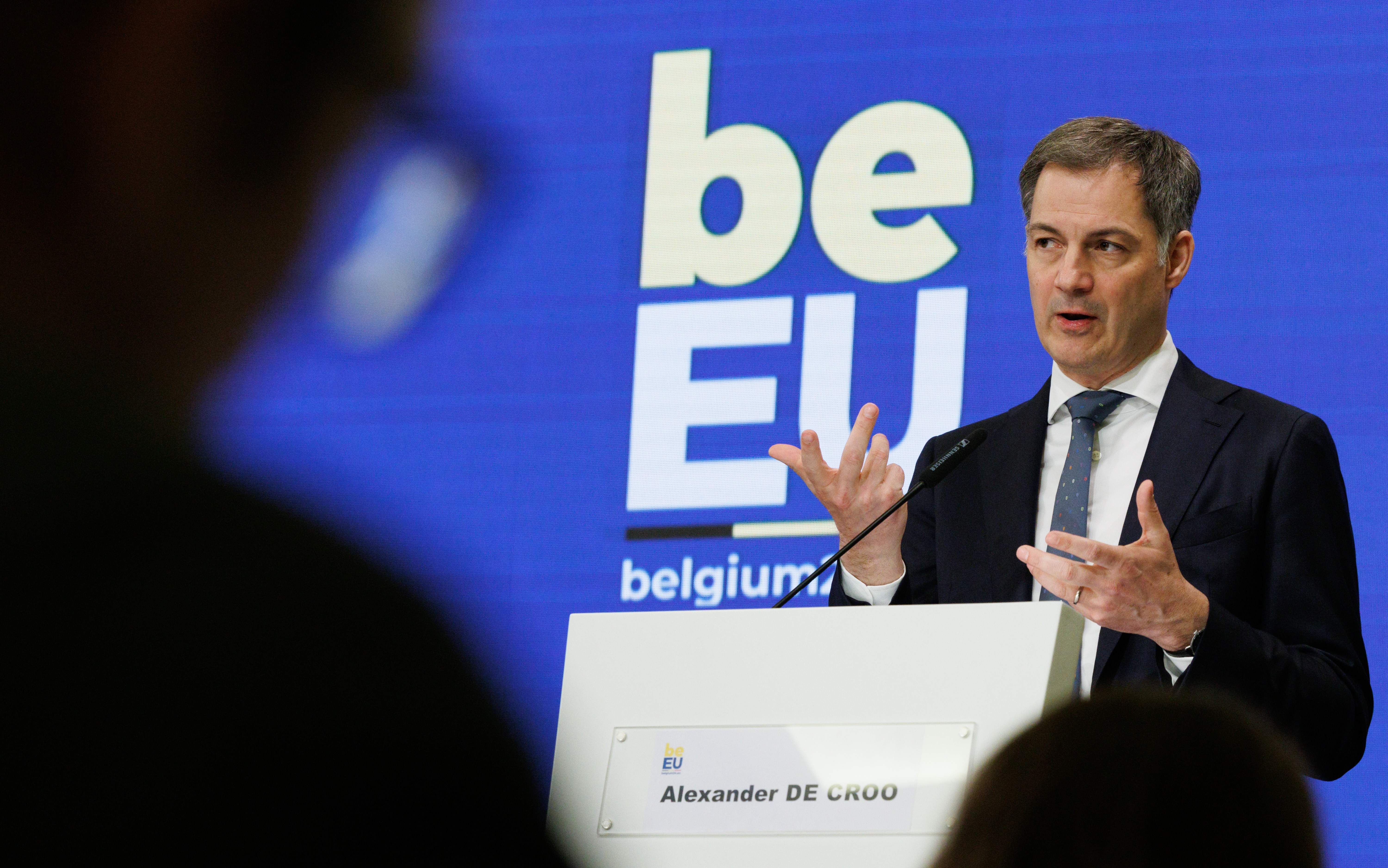 Primer ministre Belgica Alexander de Croo / Europa Press