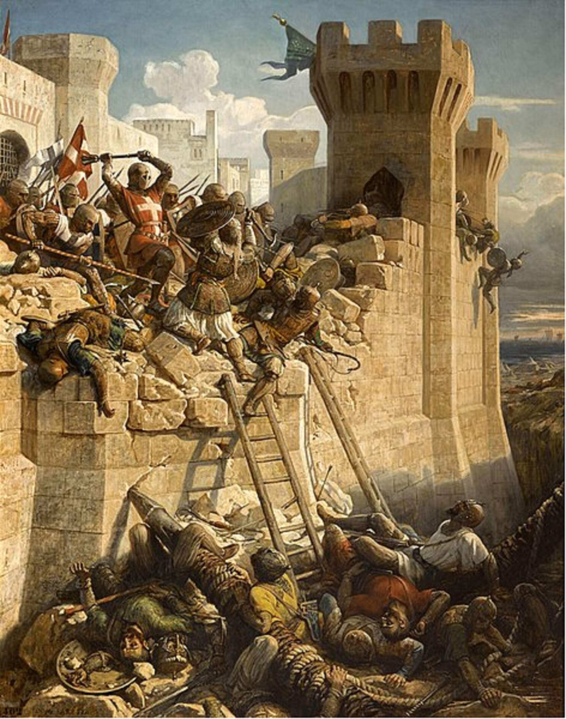Cae Tierra Santa y los templarios buscan crear su nuevo estado en el País Valencià