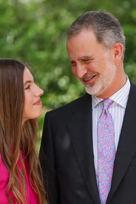 Felipe VI y la infanta Sofía Felipe VI y la infanta Sofía