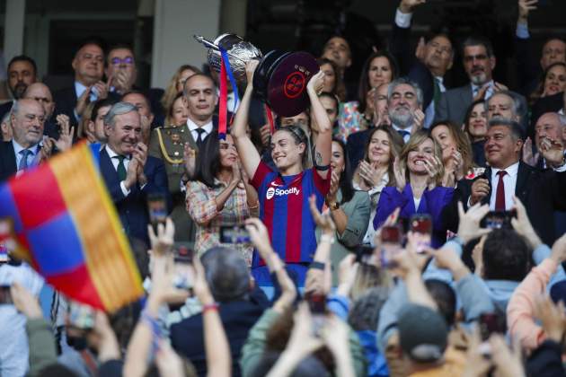 Alexia Putellas Copa de la Reina / Foto: EFE Alexia Putellas Copa de la Reina / Foto: EFE
