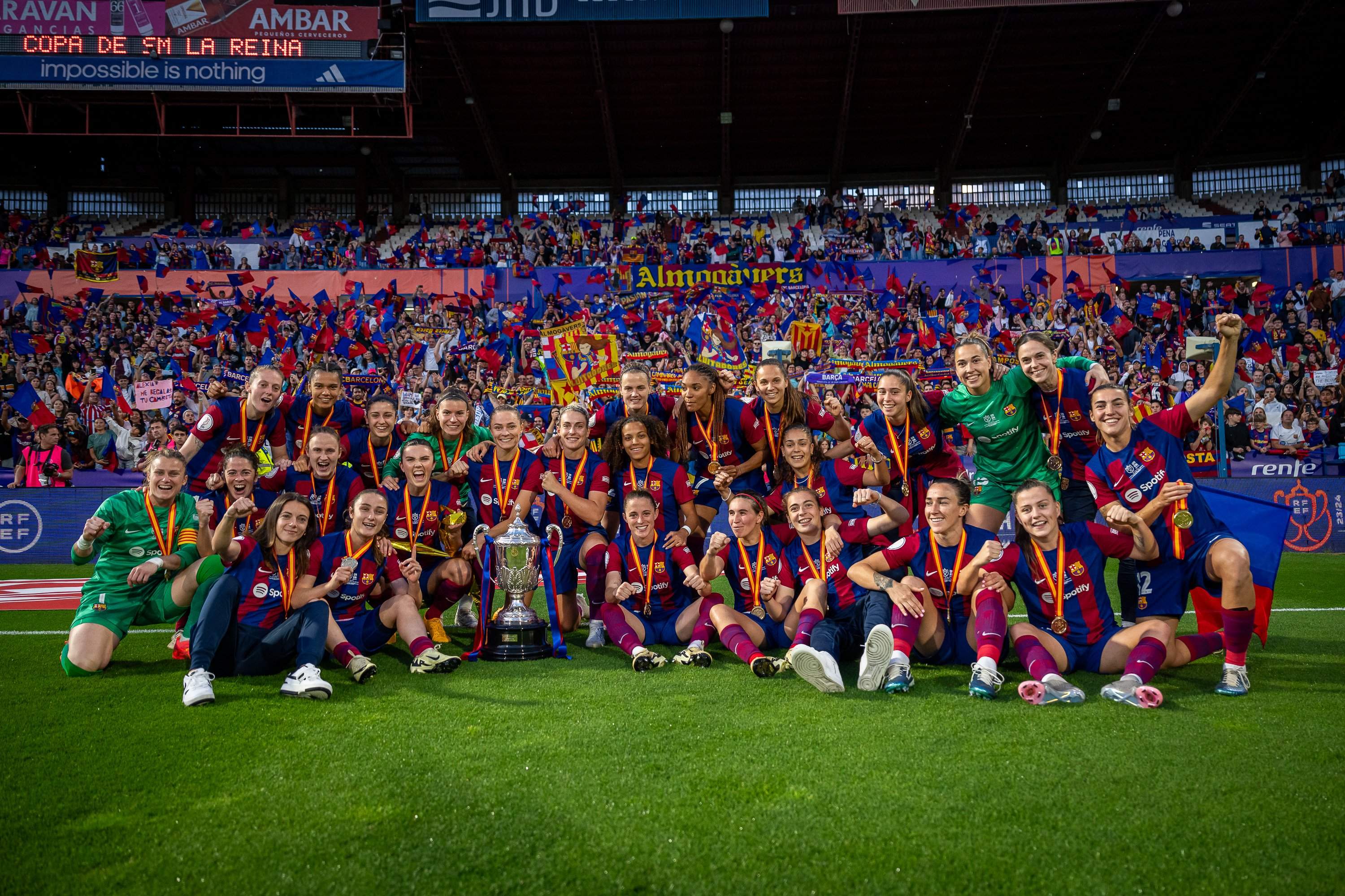 La 10a Copa de la Reina del Barça: un llegat encetat fa 30 anys