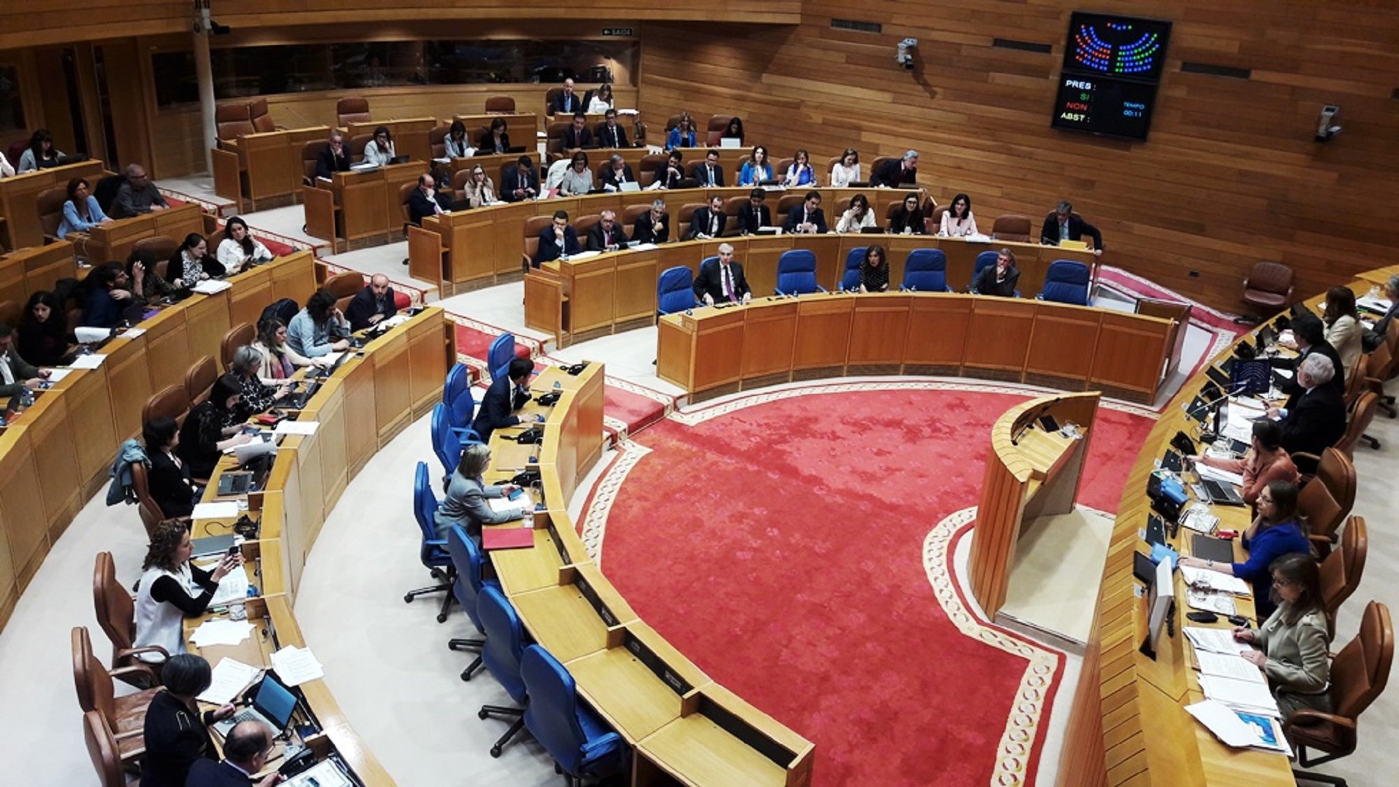 El Parlamento de Galicia prohíbe decir que el PP está "condenado por corrupción"