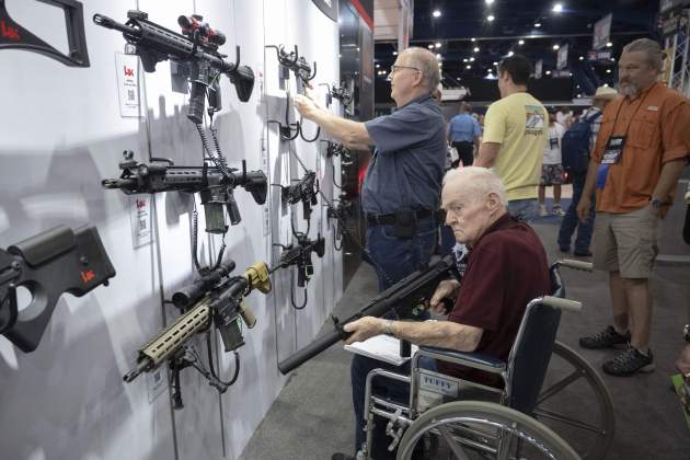 CONVENCIÓN DE LA NRA asociación nacional rifle eua unidos trump armas europa press CONVENCIÓN DE LA NRA asociación nacional rifle eua unidos trump armas europa press