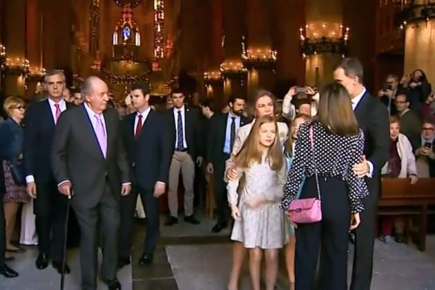 Letizia catedral Palma Telecinco Letizia catedral Palma Telecinco