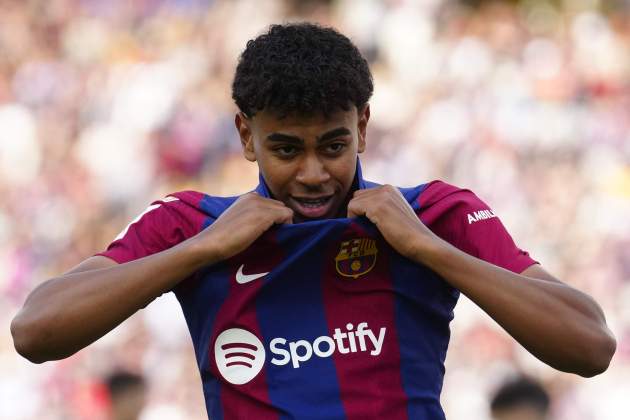 Barça Rayo Lamine Yamal EFE