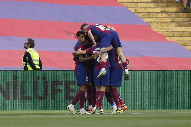 Barça Rayo gol Lewandowski EFE