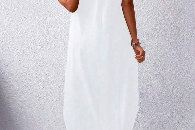 Vestit d'unicolor casual 1