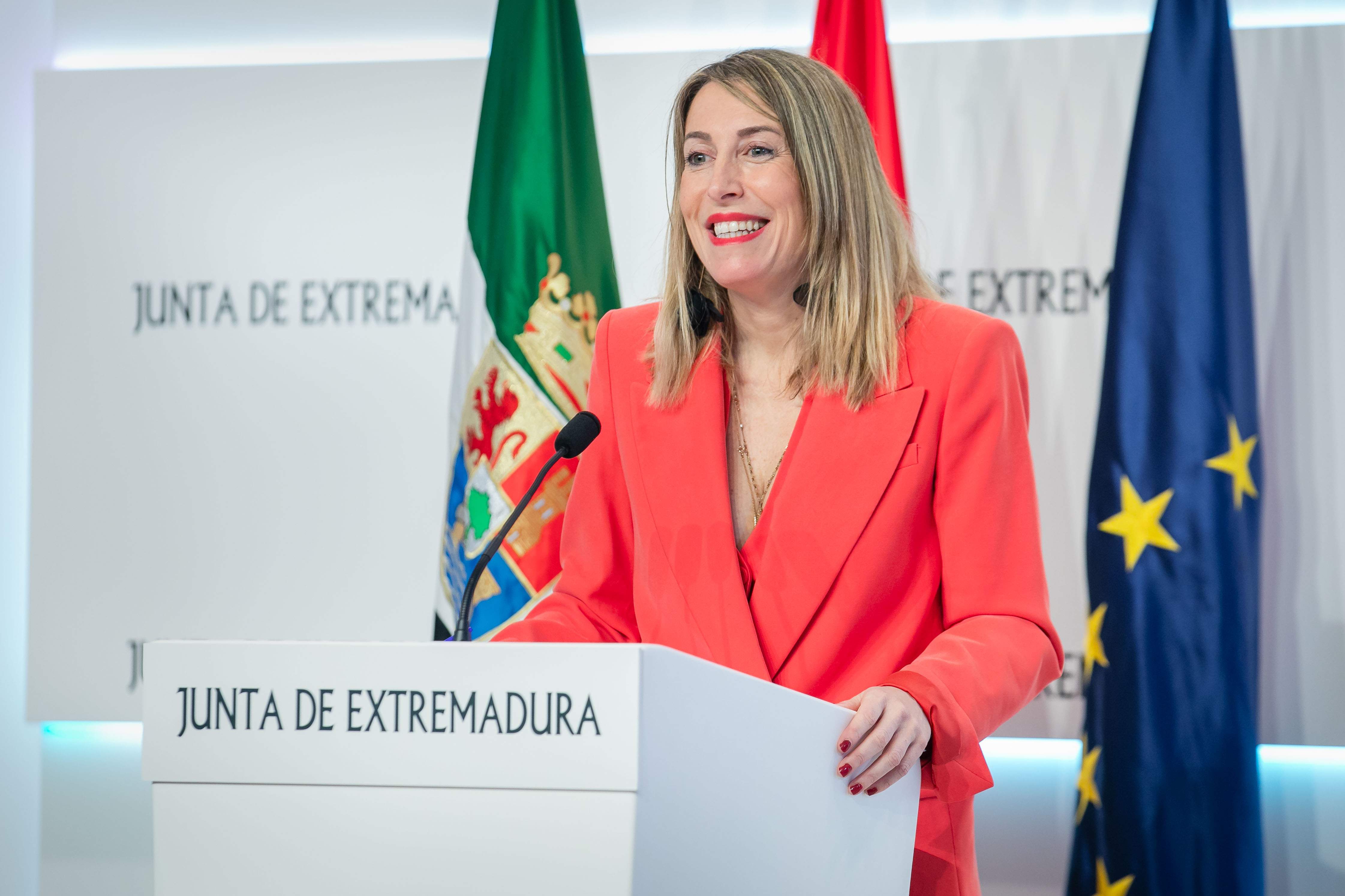 maría guardiola extremadura europa press