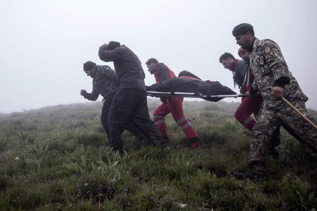 accident iran mor president efe accident iran mor president efe