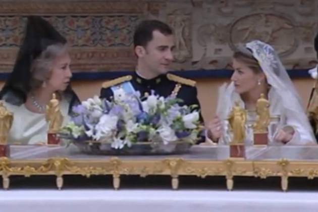 Sofia Felipe Leticia banquete Sofia Felipe Leticia banquete