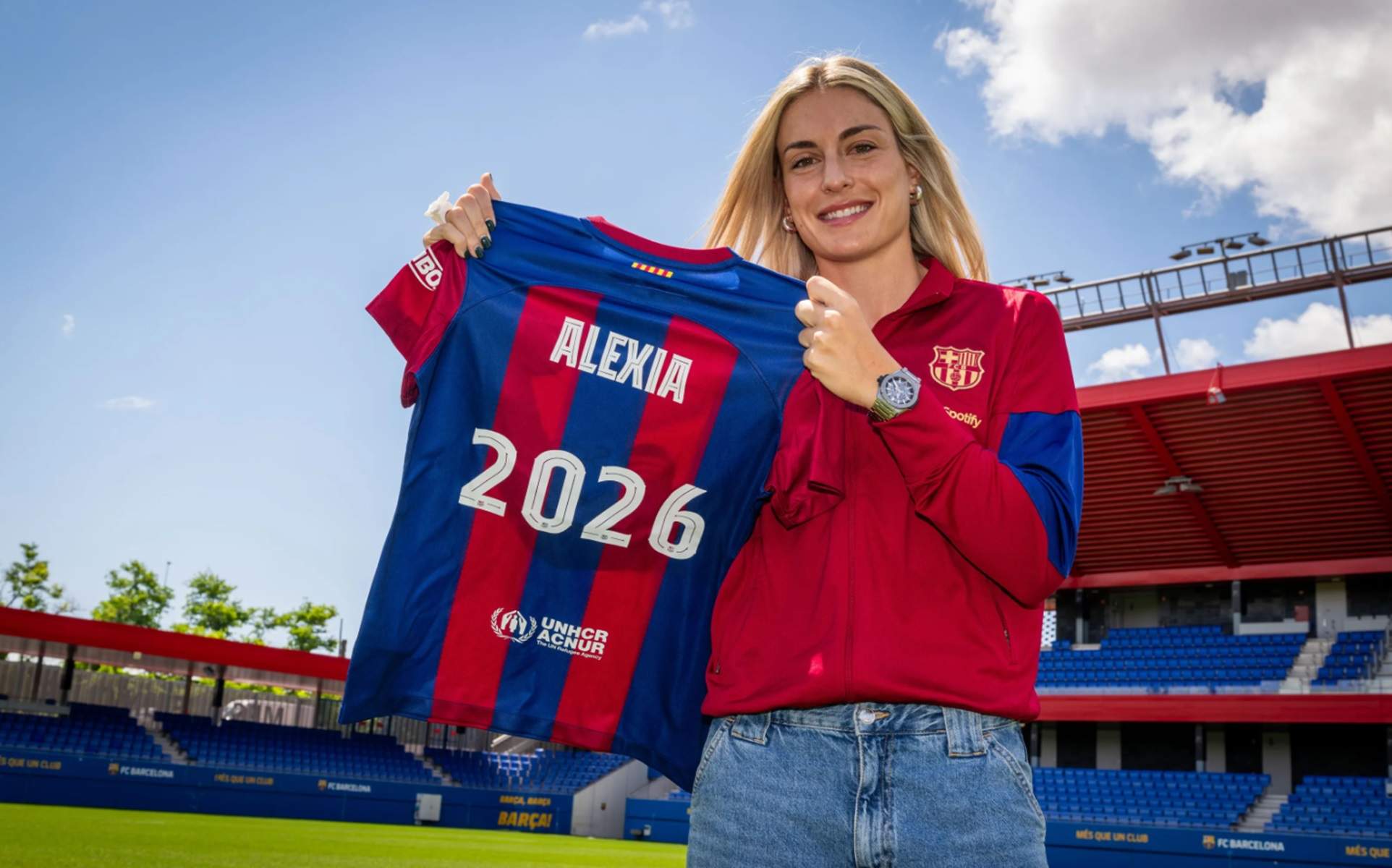 Oficial: Alexia Putellas renova amb el Barça per dues temporades, més una opcional