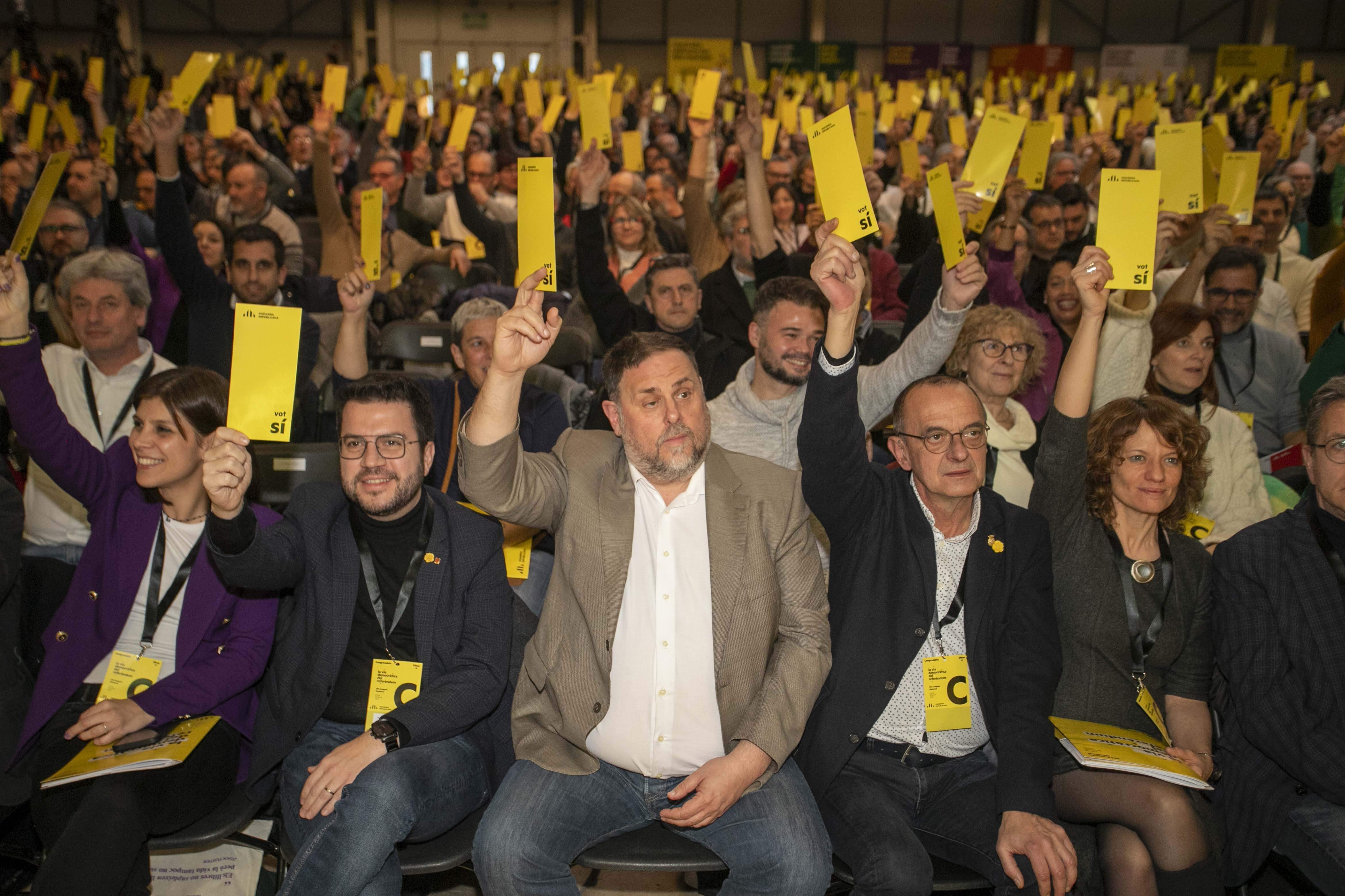 Més pressió del sector Junqueras per avançar el congrés: demanen un informe per si incompleix els estatuts