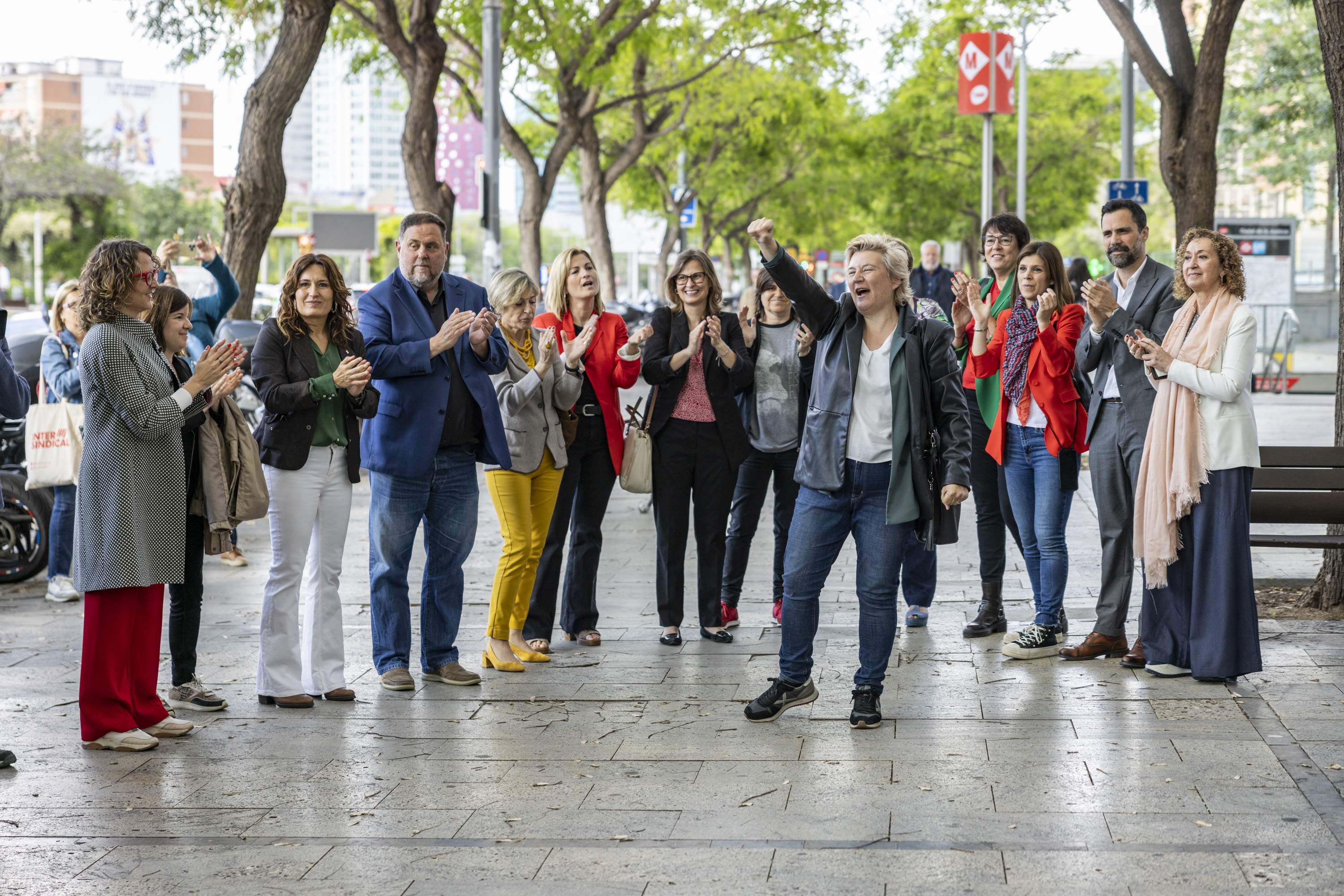Marta Molina a la ciutat de la justicia, declara jutge García Castellón / Foto: Carlos Baglietto Marta Molina a la ciutat de la justicia, declara jutge García Castellón / Foto: Carlos Baglietto