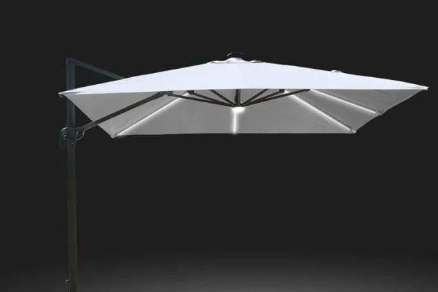 Sombrilla con luz solar LED Paradise1
