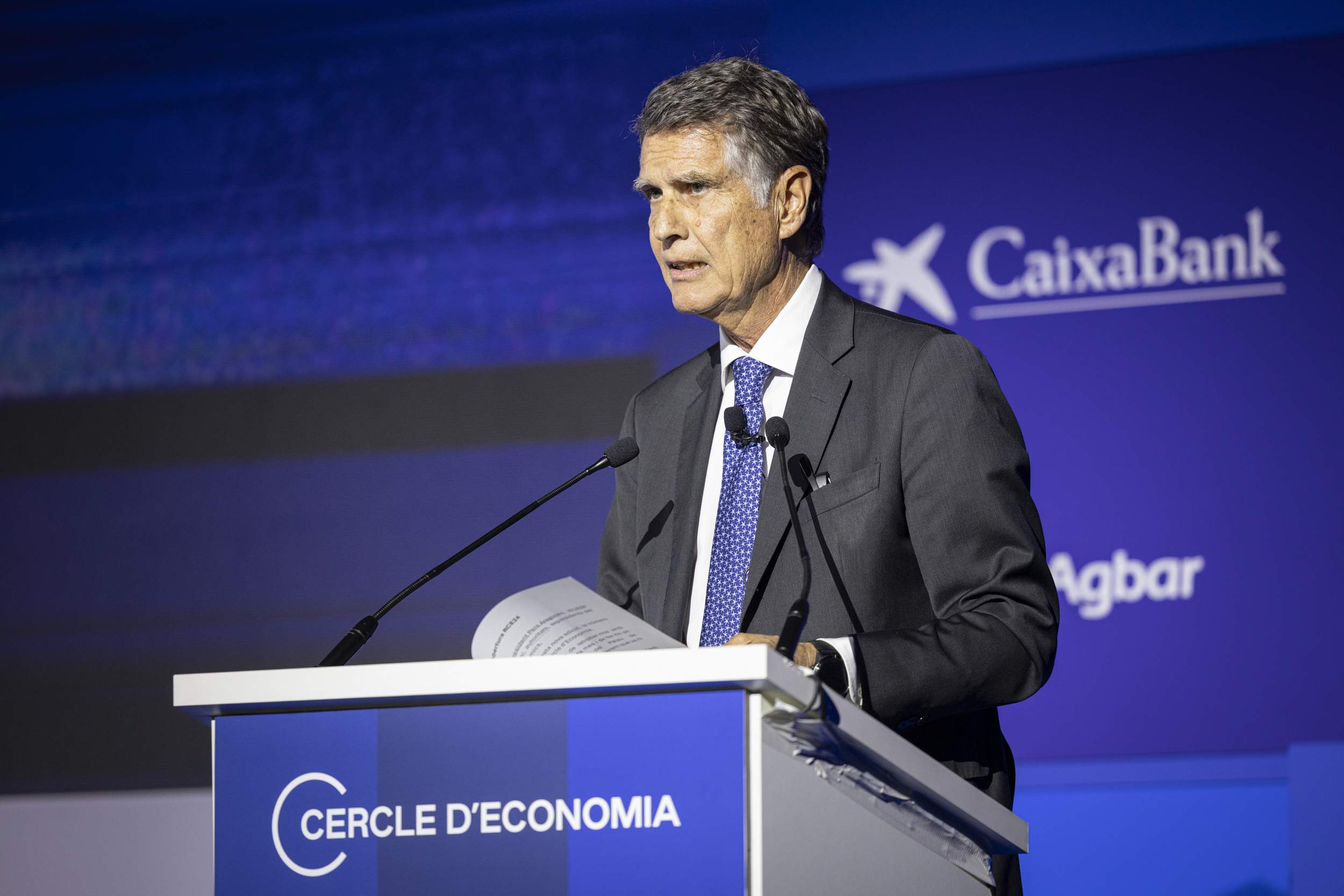 Jaume Guardiola, president del Cercle d'Economia, demana que s'apliqui l'amnistia a Puigdemont