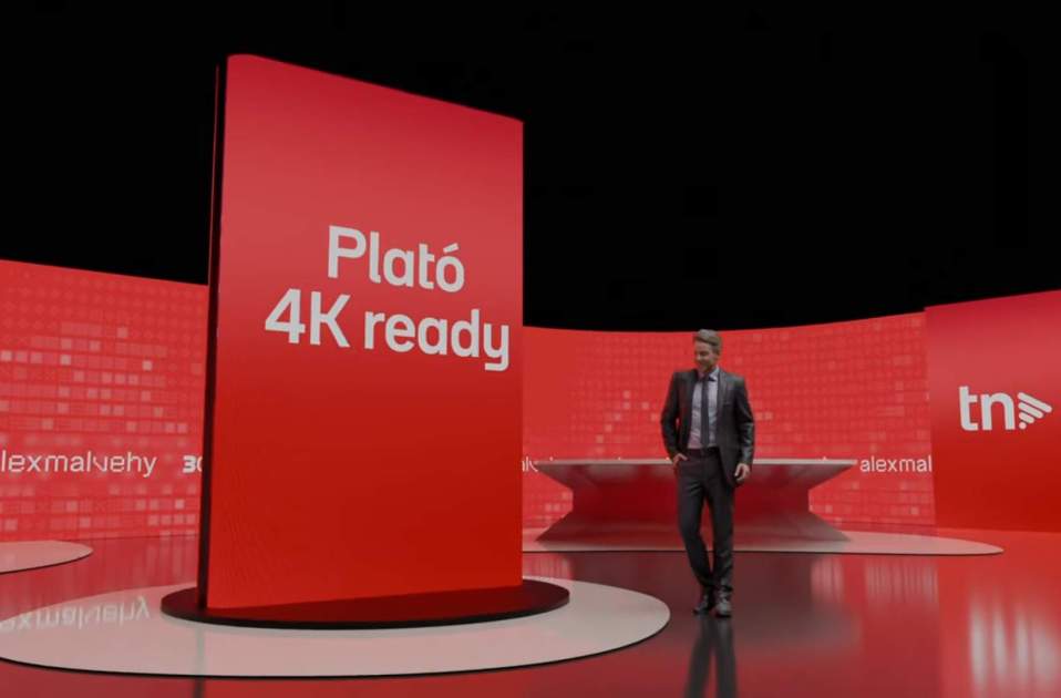 Nou plató del TN, twiter Nou plató del TN, twiter
