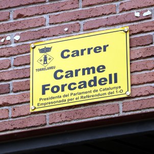 carrer carme forcadell presos exiliats torrelameu acn carrer carme forcadell presos exiliats torrelameu acn