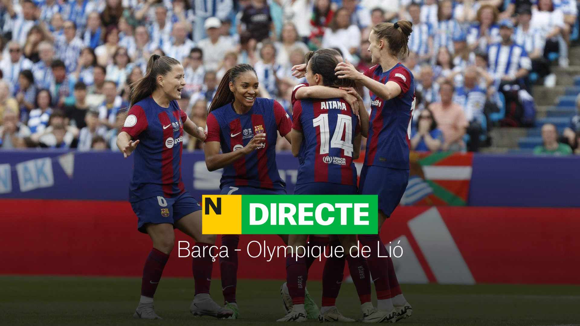 Barça - Olympique de Lió, DIRECTE | Gran festa blaugrana a San Mamés